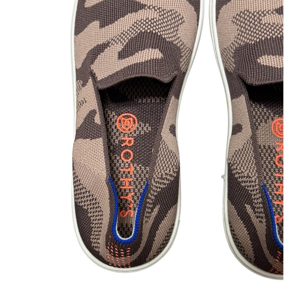 New! Rothy's Taupe Camo Slip On Sneakers (Retired Color) - Size 8.5 - Picture 6 of 8
